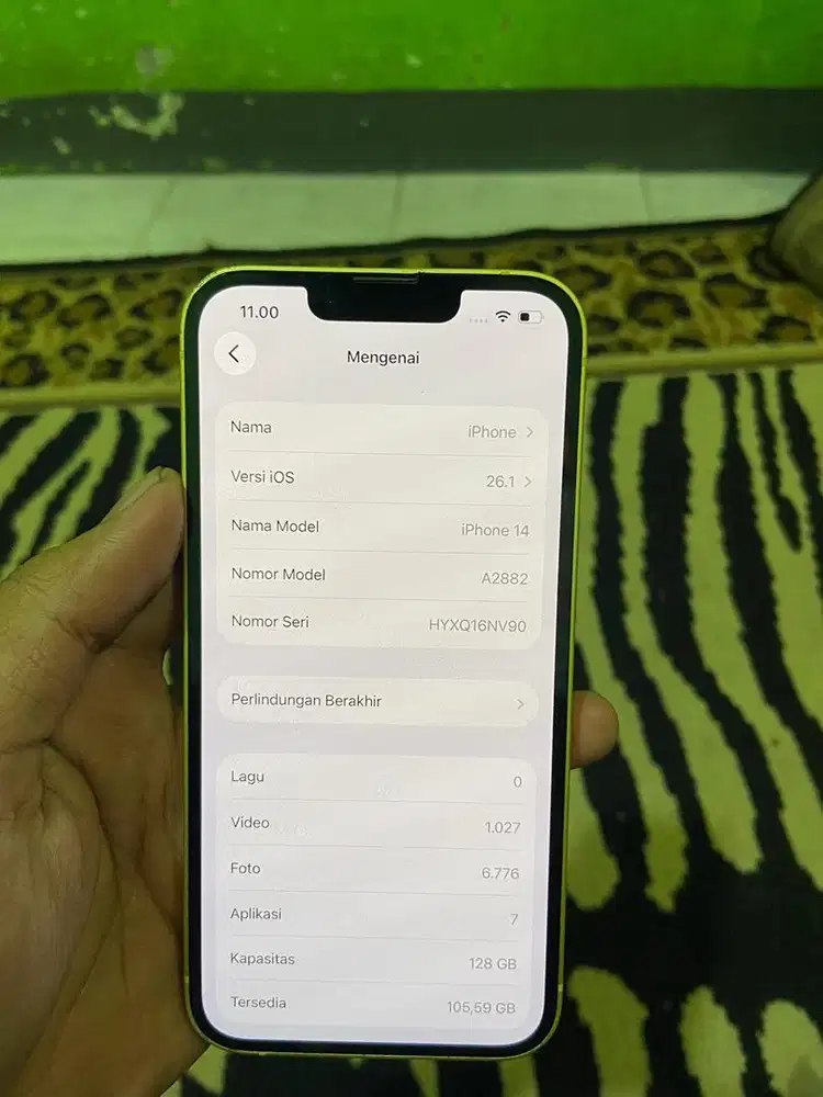 Iphone 14 all operator 128 GB (yellow)