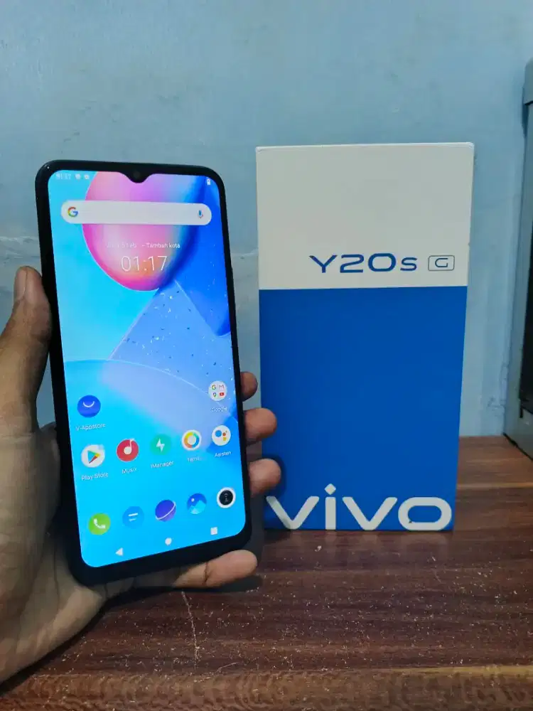 Vivo Y20s Ram 8/256 Fullset Mulus