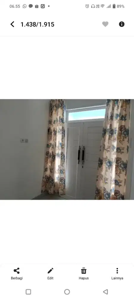 Disewakan rumah depan kantor kelurahan Sepinggan (SMUN4)