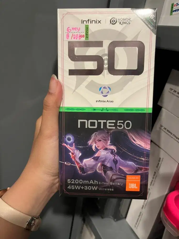 Promo INFINIX NOTE 50 NEW SEGEL