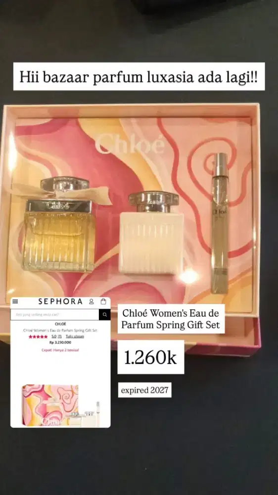 Chloe Women's EDP Spring Gift