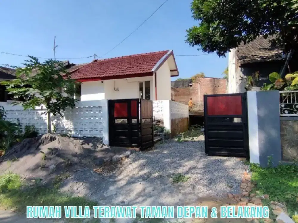 Rumah villa Cantik dekat Exit Tol Jual Murah di Cemorokandang Malang