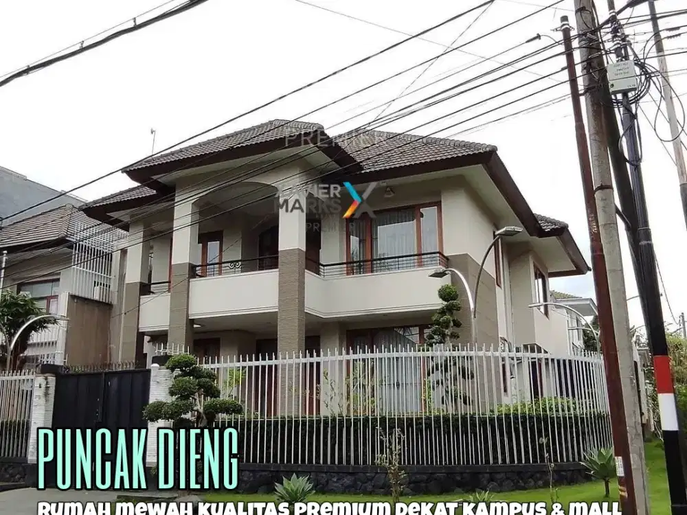 Rumah mewah di boulevard Puncak Dieng Malang