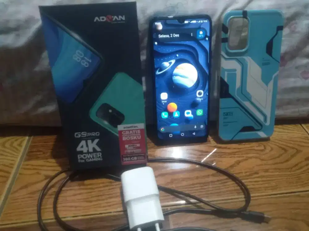 Advan G9 Pro Ram 6/64 GB Fullset