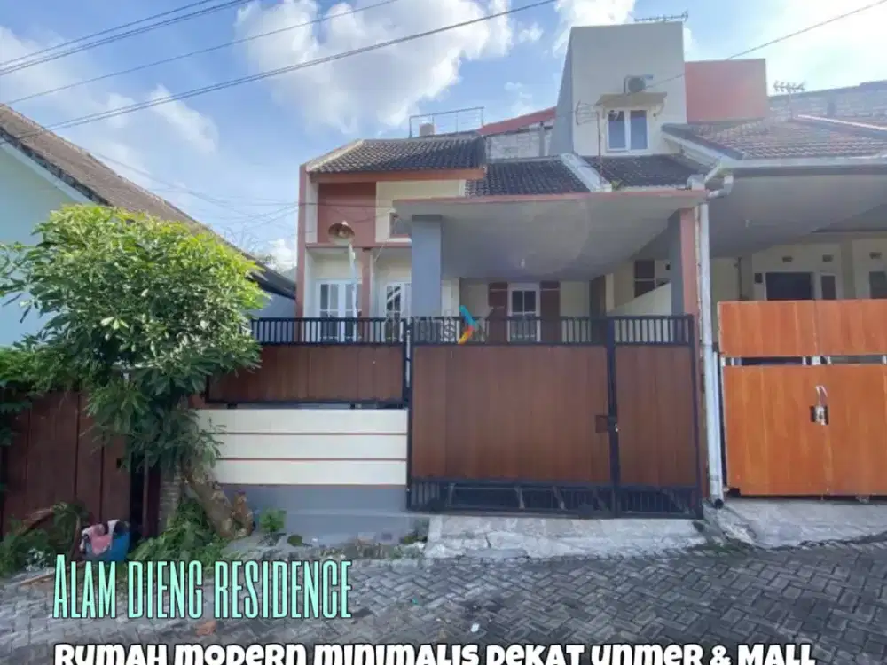 Rumah Minimalis Modern dekat kampus dan Mall di Alam Dieng Residence