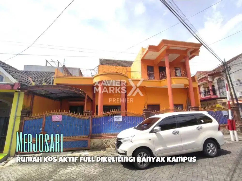 Rumah Kos Full Aktif dekat kampus di Merjosari Lowokwaru Malang