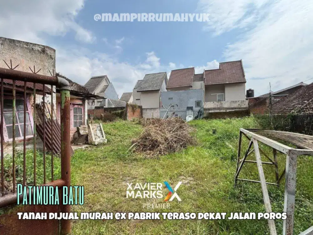Tanah Murah dekat poros jalan Patimura Batu Malang