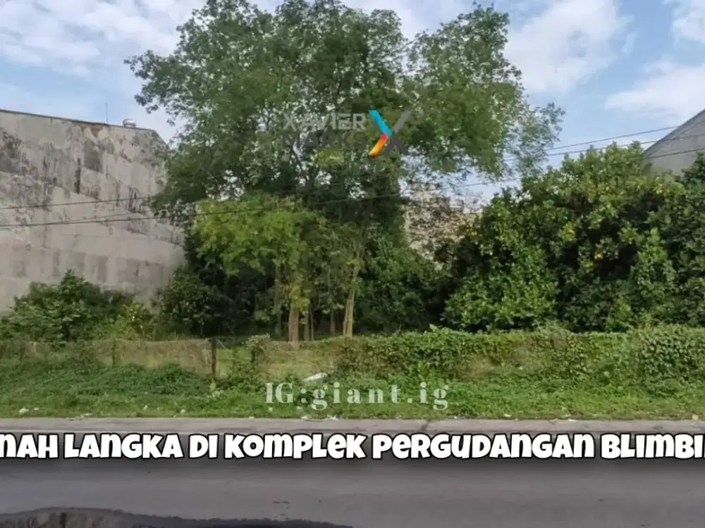 Tanah Langka di komplek pergudangan di Tenaga Baru Blimbing Malang
