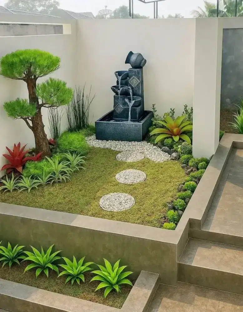 Spesialis pembuat Taman dan kolam ikan koi