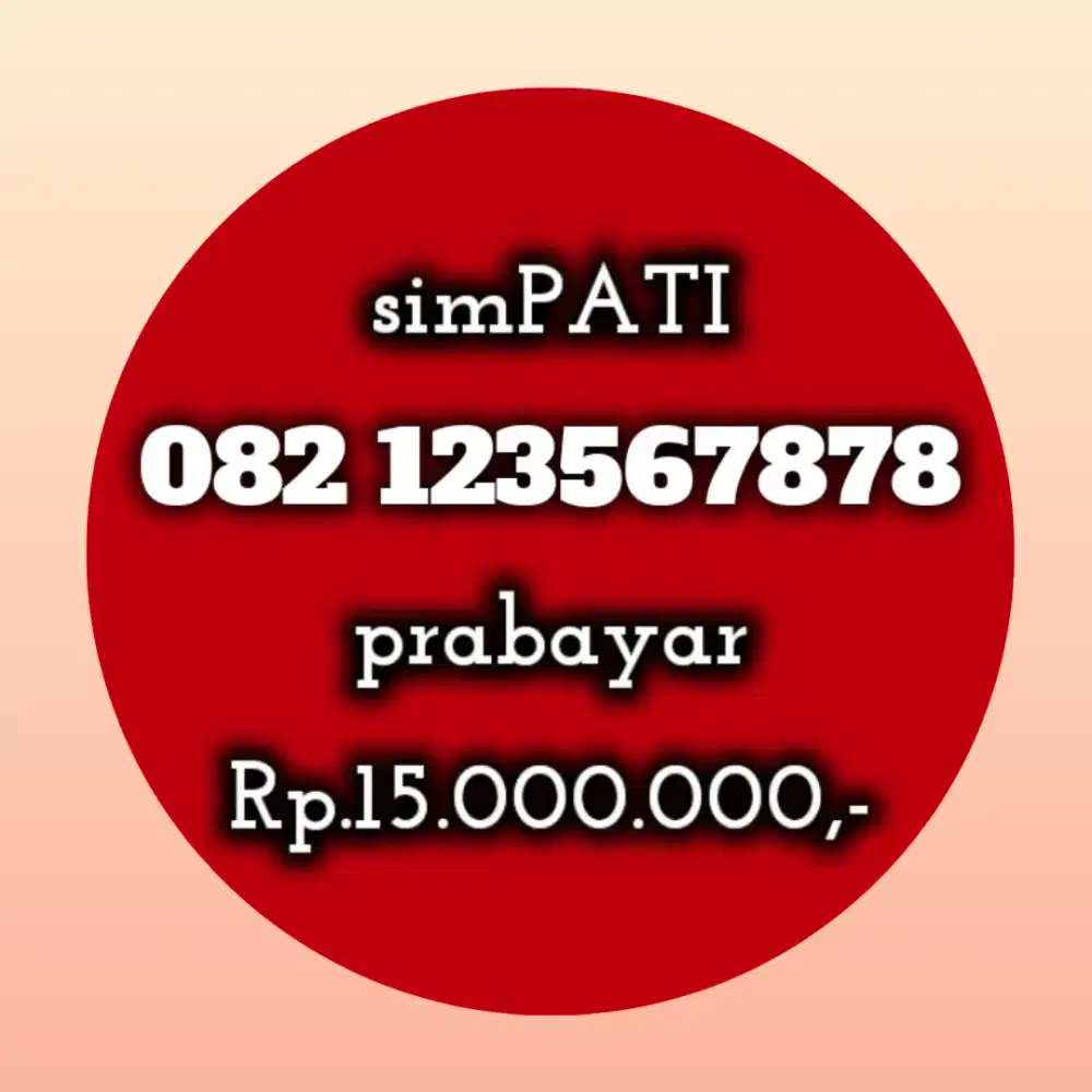 NOMOR CANTIK SIMPATI 23567878