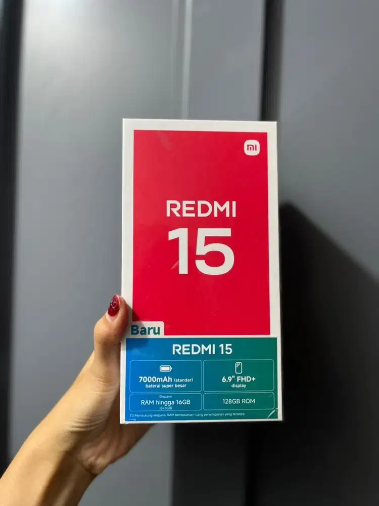 PROMO NEW REDMI 15 GARANSI XIAOMI INDONESIA!! BISA KREDIT TANPA DP!!