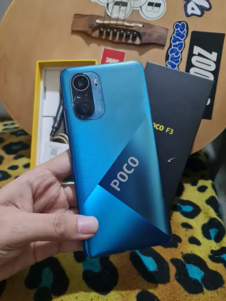 Poco F3 5g 8/256GB Fullset No Minus Resmi Indonesia