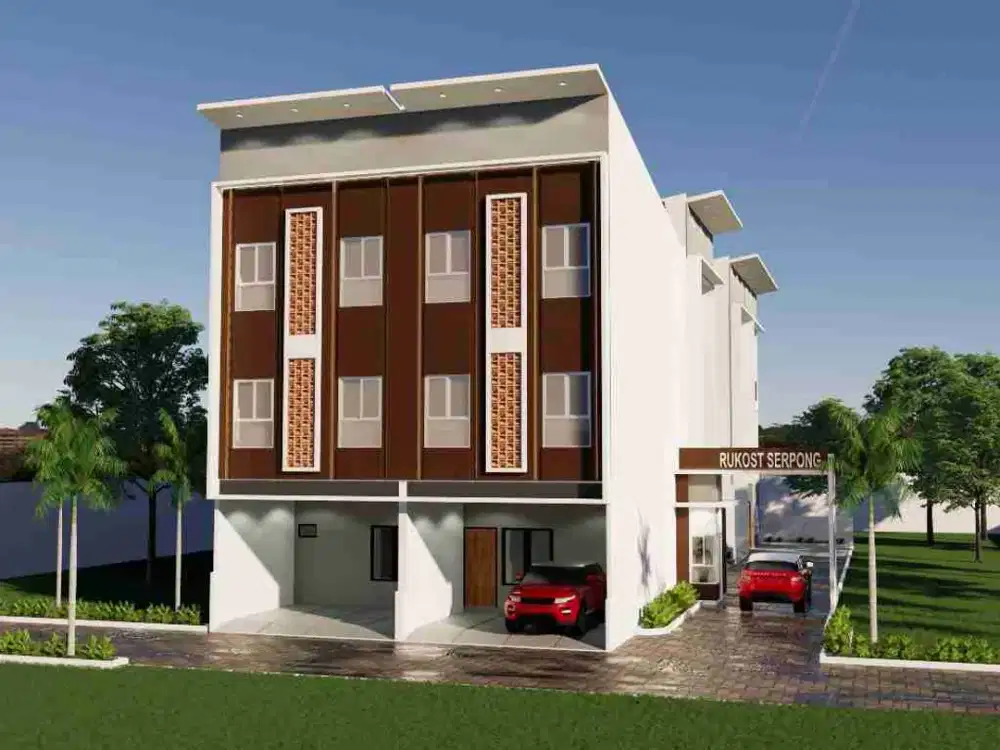 Jual Bangunan kos kostan 8 kamar tidur dan mandi full furnished di Serpong Tangerang Selatan strategis dekat kampus UNPAM 2