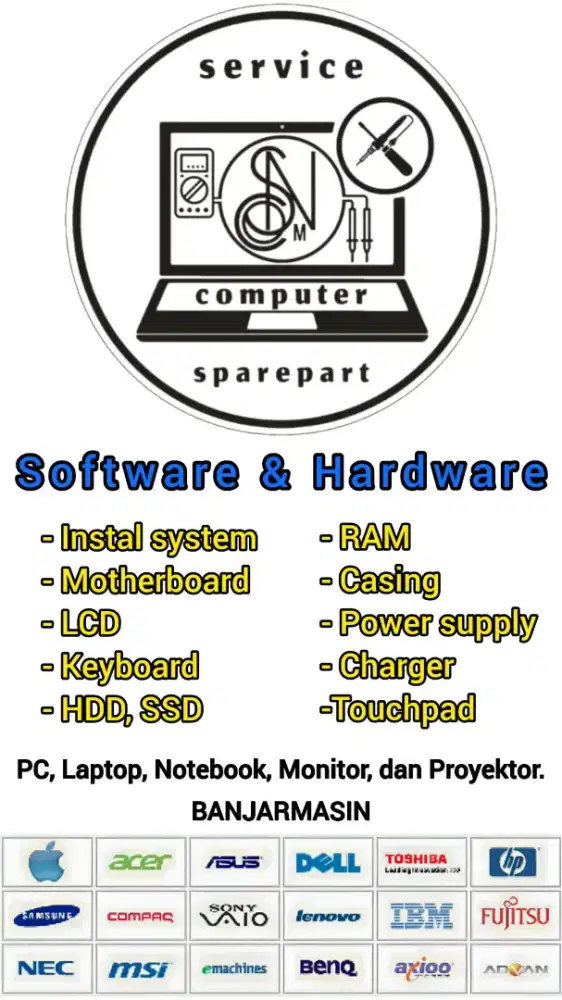 Jasa Service Komputer dan Listrik