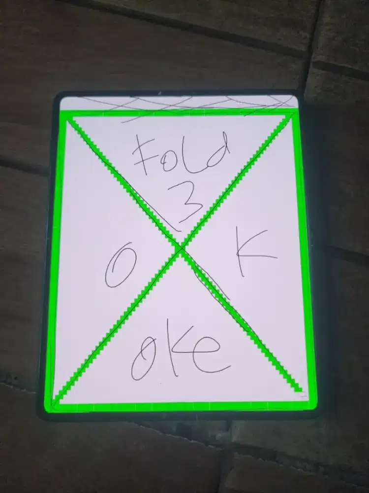 LCD dalam samsung Z fold 3 original copotan normal