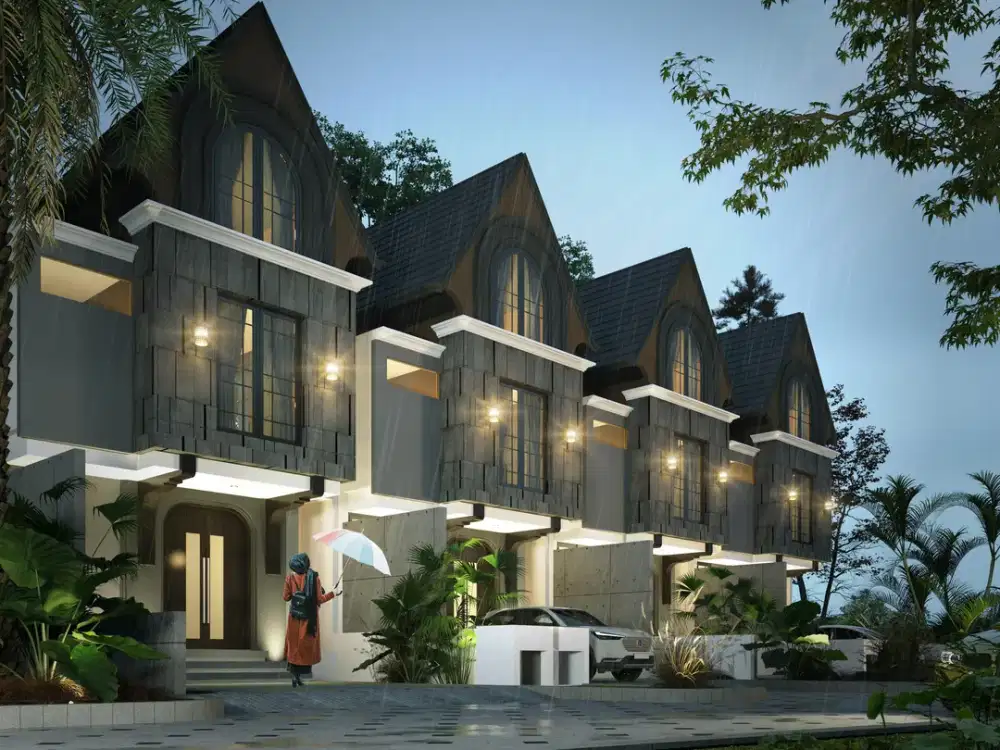 PROMO RUMAH 3 LANTAI KOTA BATU FREE FURNISHED | 1 menit ke Jatimpark