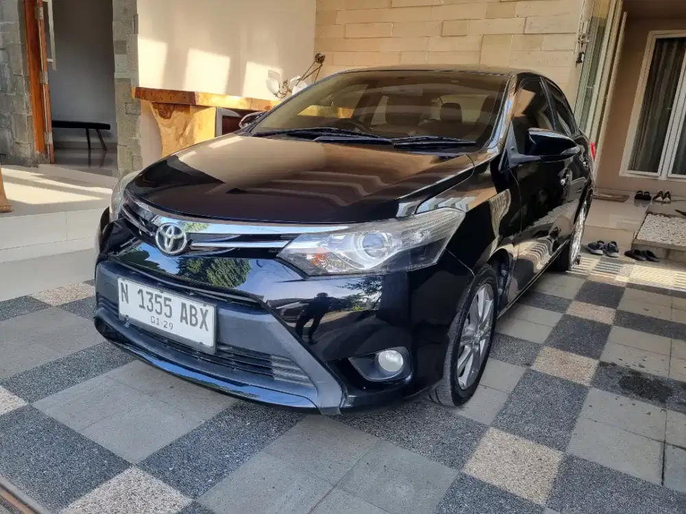 Toyota Vios 1.5G AT facelift pemakaian 2014 NIK 2013 N kota malang