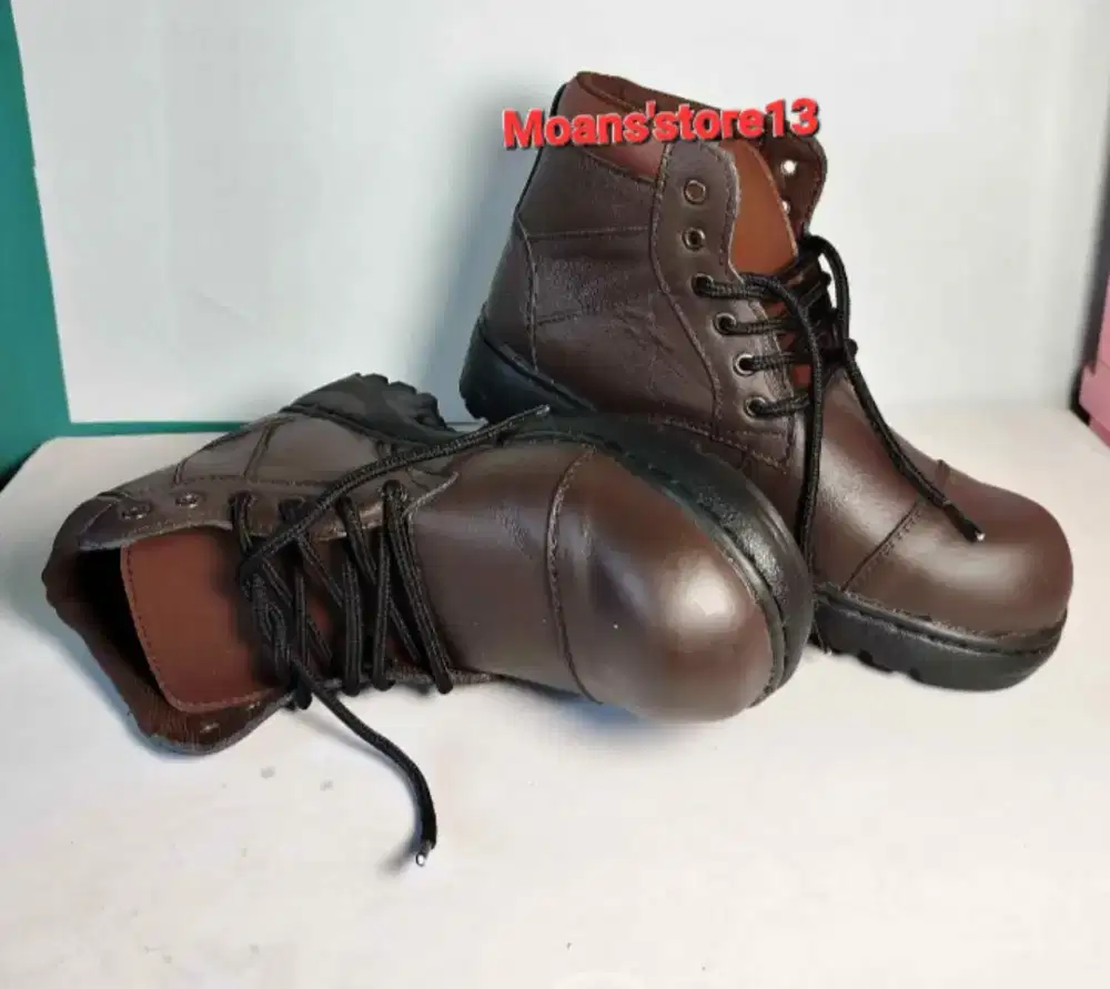SEPATU SAFETY KULIT SAPI MUDA