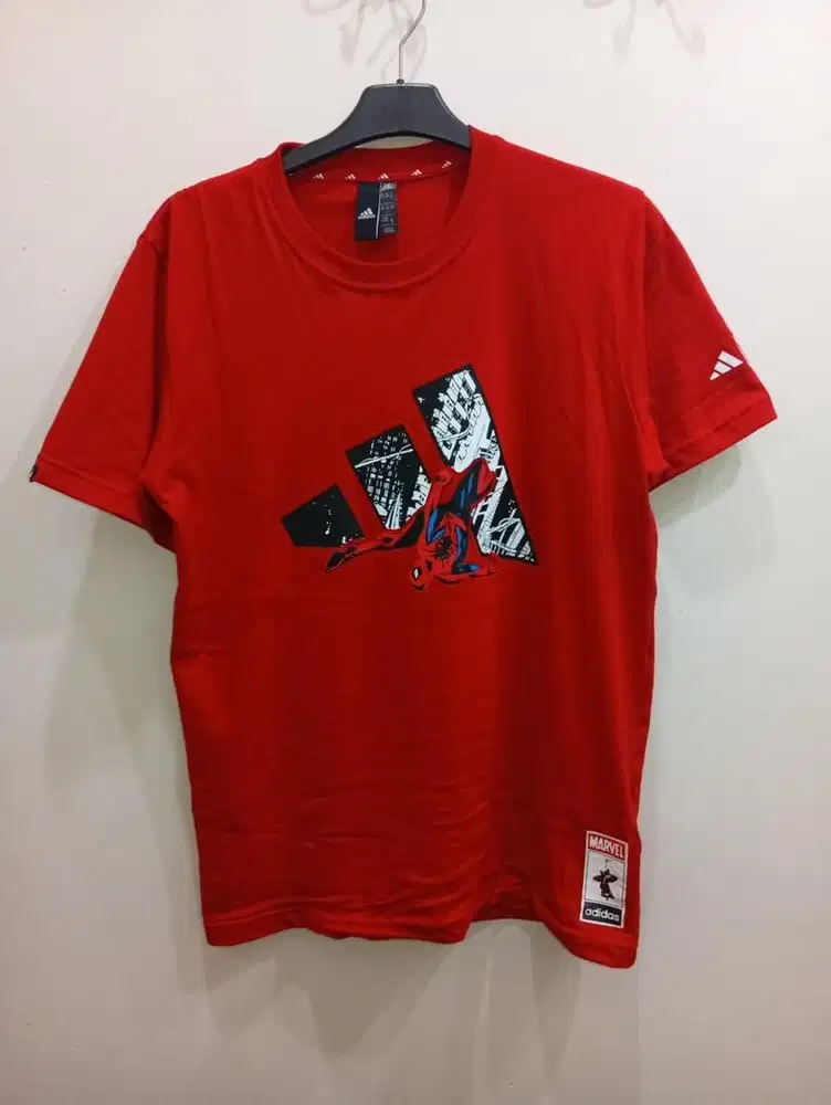 ADIDAS x MARVEL SPIDERMAN RED TSHIRT
