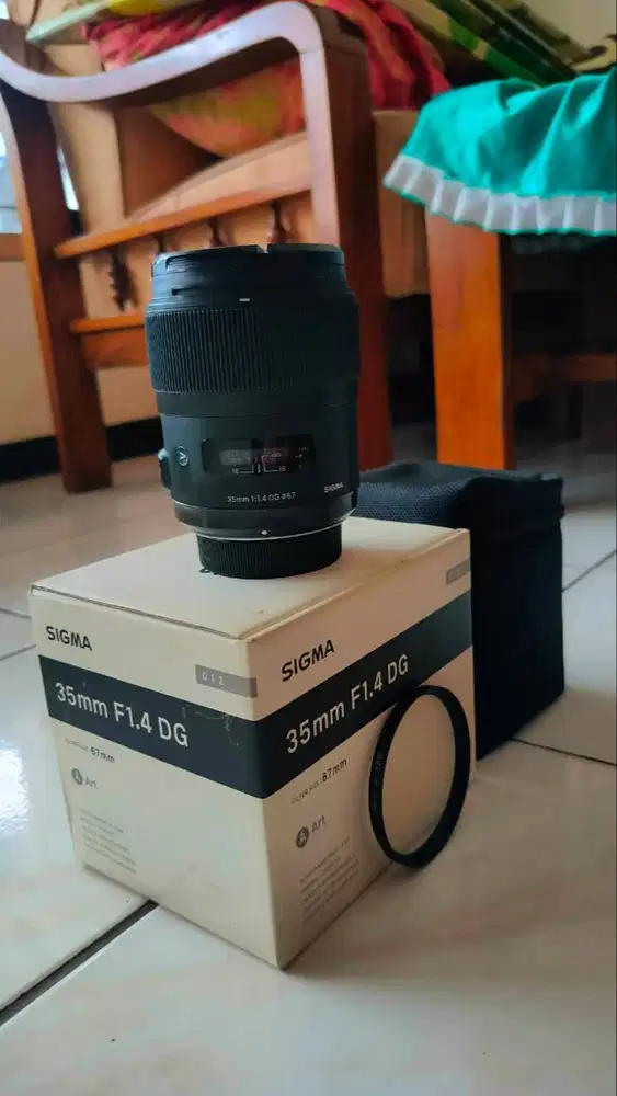 Lensa Sigma art 35mm F1.4 for nikon