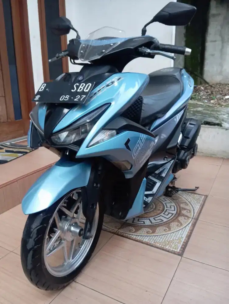 YAMAHA AEROX OLD TAHUN 2017 GRESS MODIF TIPIS TUKER TAMBAH MATIC