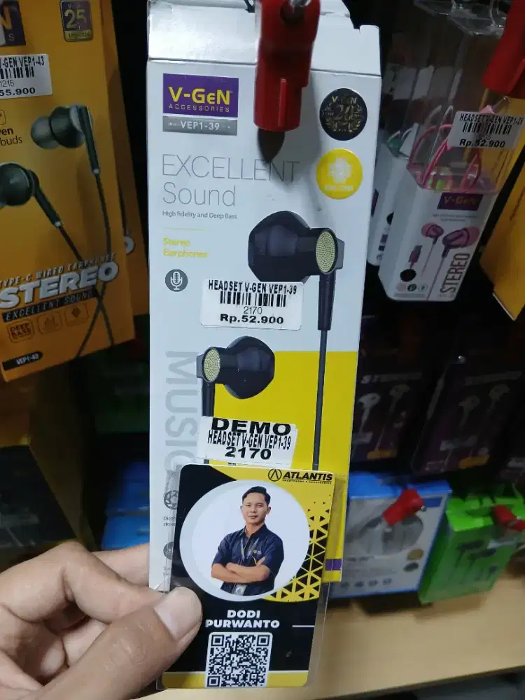 HEADSET VGEN VEP 1-39|ATLANTIS DAHSYAT