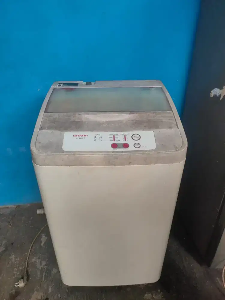 Mesin cuci Sharp otomatis+garansi+ongkir gratis