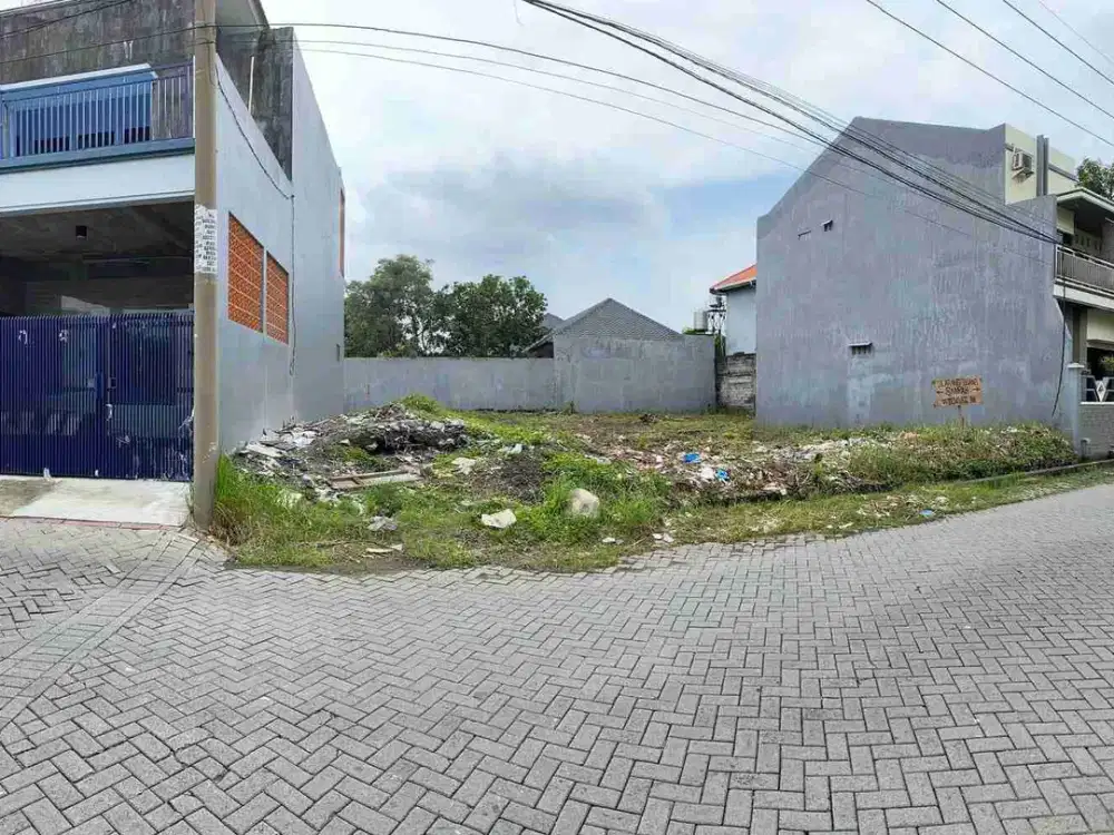 Dijual Tanah Siap Bangun di Puncak Sambisari Surabaya Barat lokasi strategis Row 3 mobil