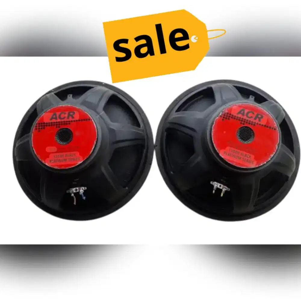 2 buah SPEAKER ACR 15500 Black Platinum Series