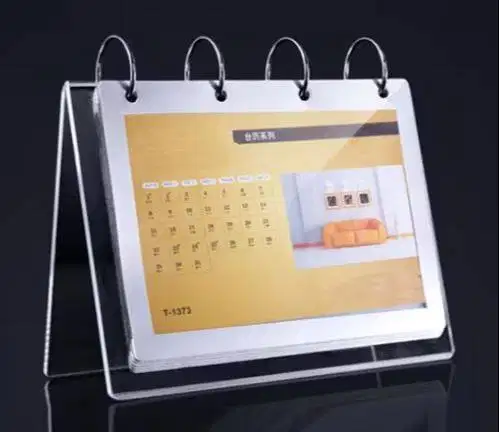 Kalender Acrilik Custom Bebas