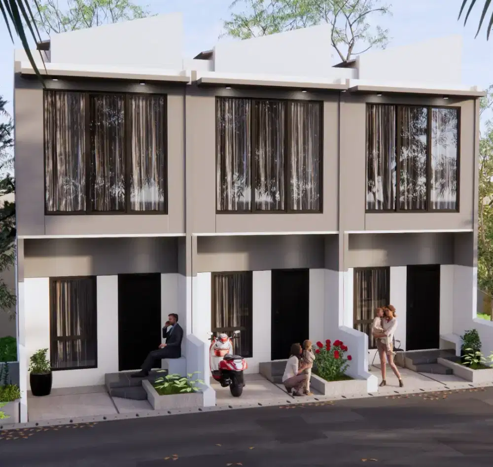 di jual rumah 2 lantai minimalis di mangga dua selatan jakarta pusat