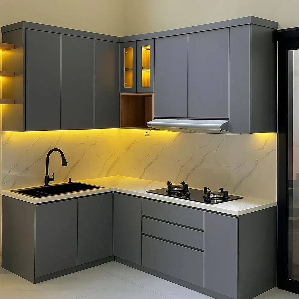 Kitchen Set Custom Murah ber garansi – Meja Dapur Modern & Fungsional
