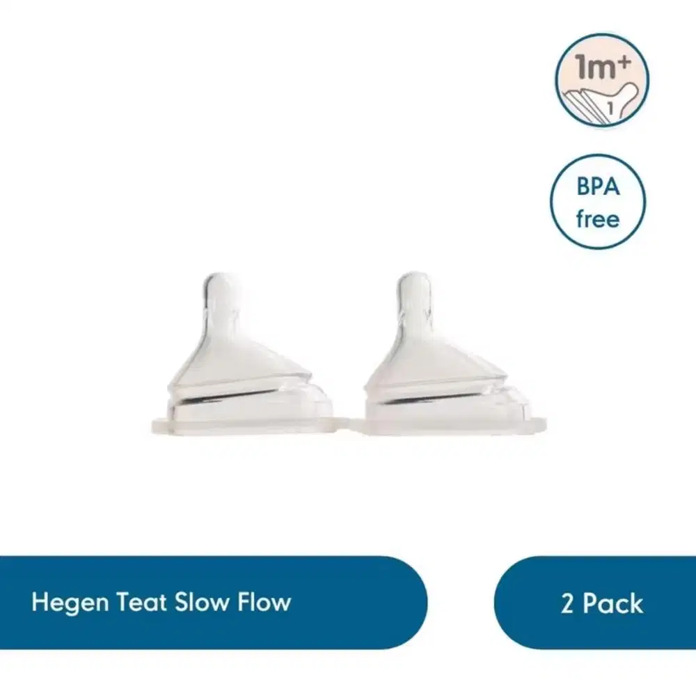 Hegen Teat Slow Flow 1m+ (Size 1)