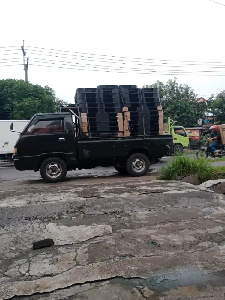 Palet plastik bekas siap kirim