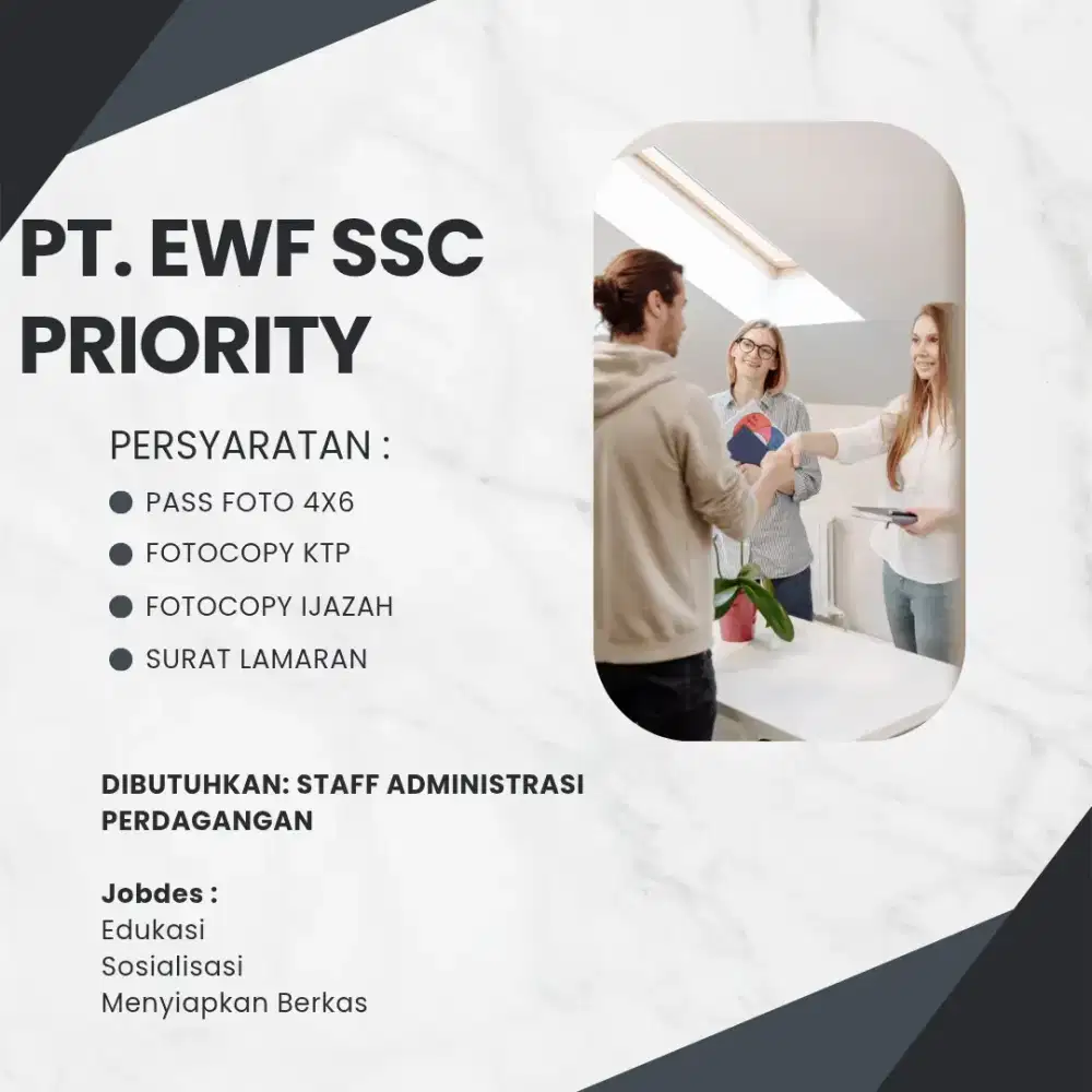 loker Jakpus dibutuhkan 5 orang segera