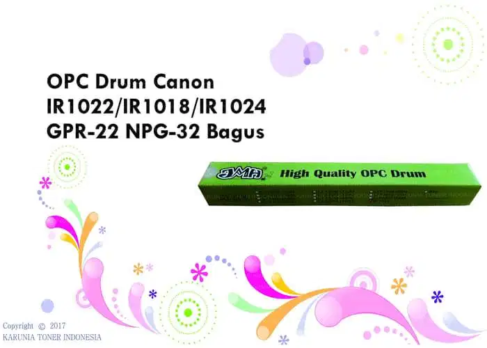 OPC Drum Canon IR1022 1022 IR1018 1018 IR1024 1024 GPR 22 NPG 32 Bagus
