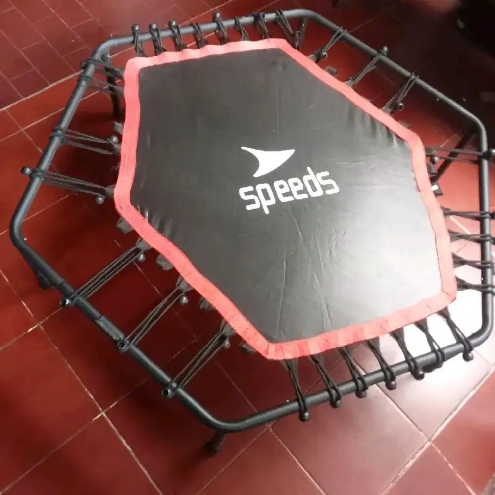 Trampolin SPEEDS lebar 125cm, murah saja , COD Cibubur Dsk