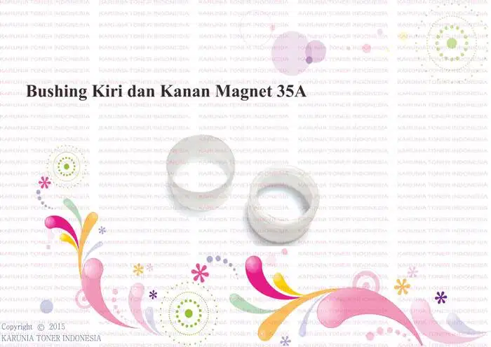 BUSHING KANAN KIRI MAGNET 35A For use in Laserjet P1005/P1 Berkualitas