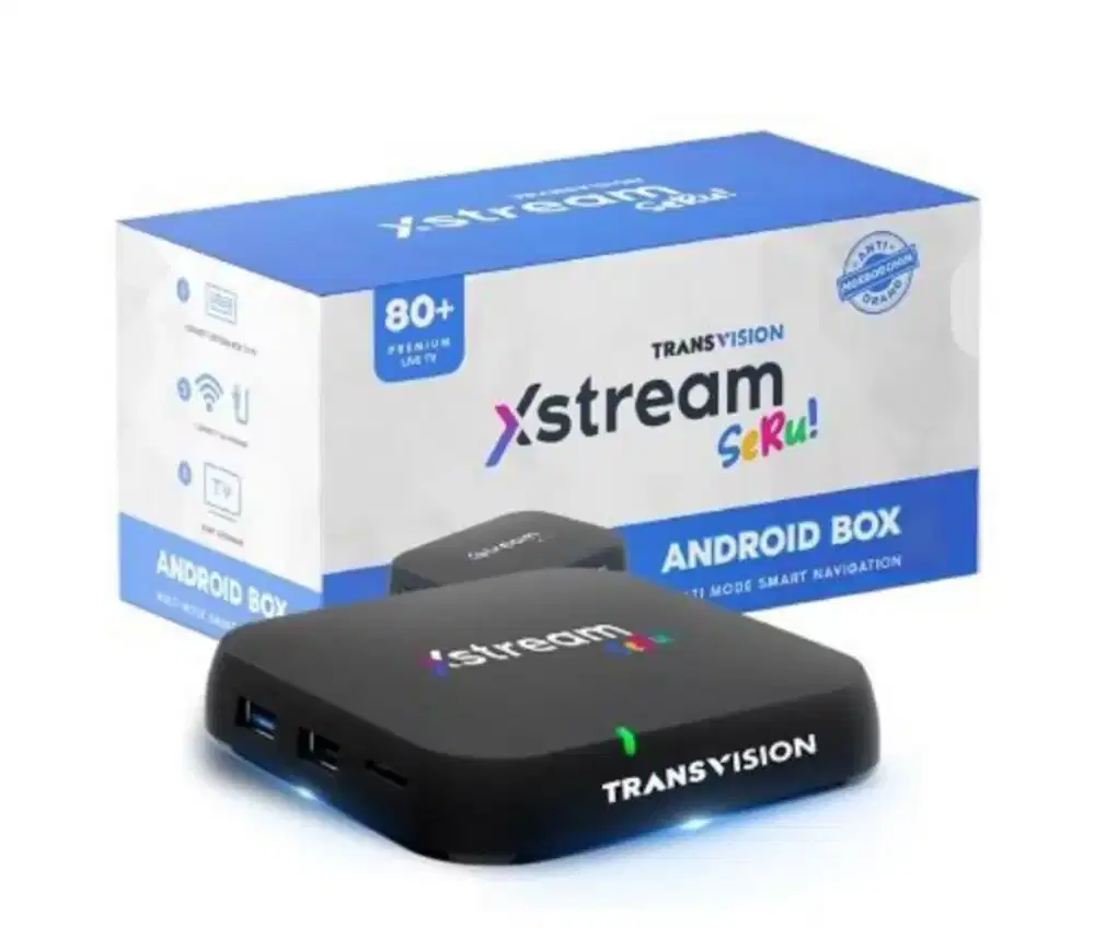 Transvision TV Box Android XStream Promo Gratis All Chanel Setahun