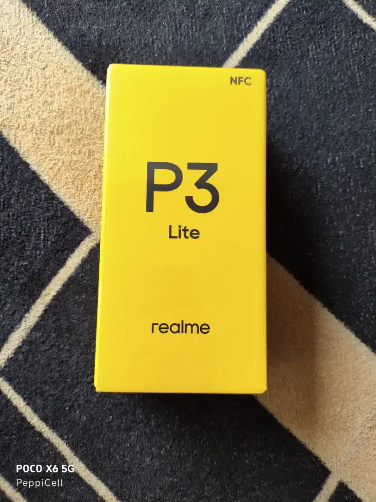 Realme P3 Lite 4+8GB/128 GB Baterai 6.300 mAh NEW Garansi resmi