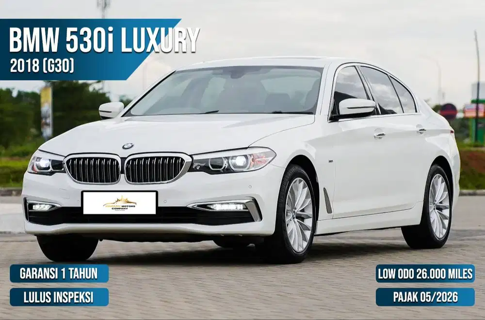 Good Deals DP Minim Very Low Odo (BMW 530i Luxury 2018 (G30)