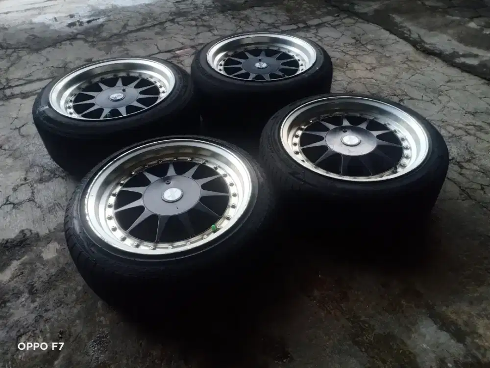 Velg+ban Hartge Pcd 114 dan 100 R16