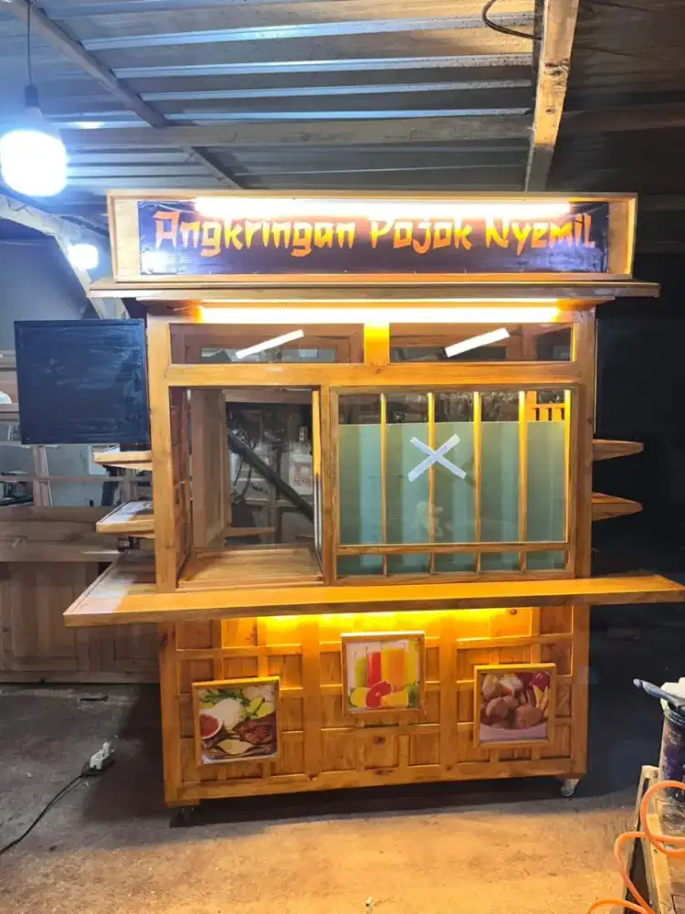 Gerobak booth korean / japan streetfood