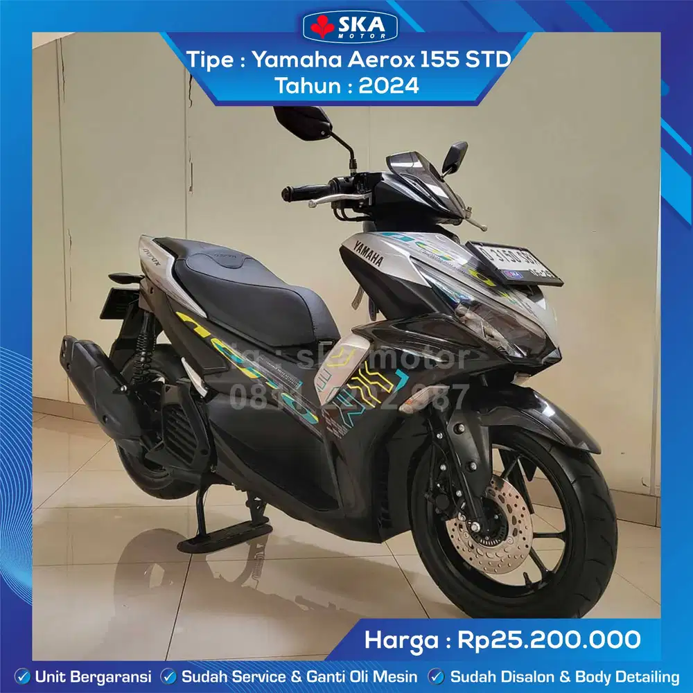 Yamaha Aerox 155 STD Tahun 2024