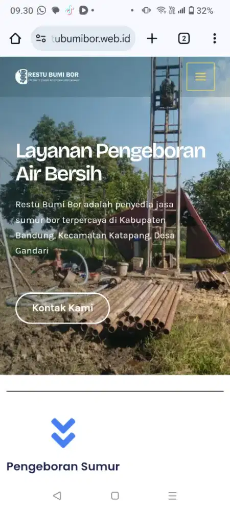 Sumur bor dalam dan dangkal