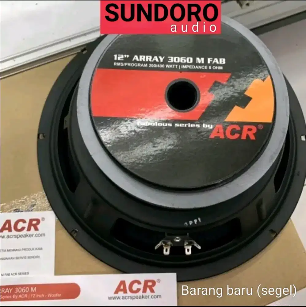 Speaker ACR Faboulus Array 3060 M 12inch 400watt