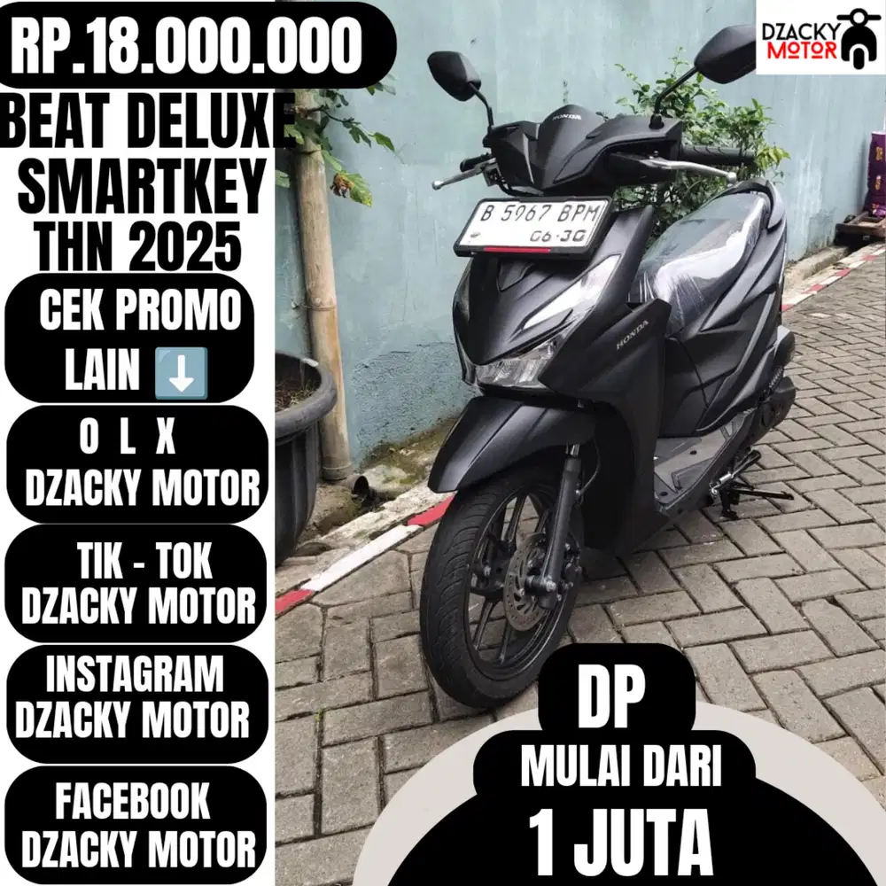 BEAT DELUXE SMARTKEY THN 2025 SECOND LIKE NEW