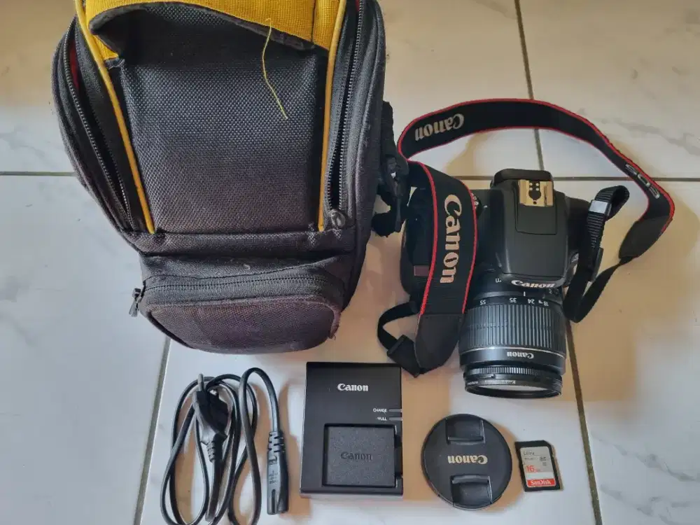 Kamera canon eos 4000d fullset
