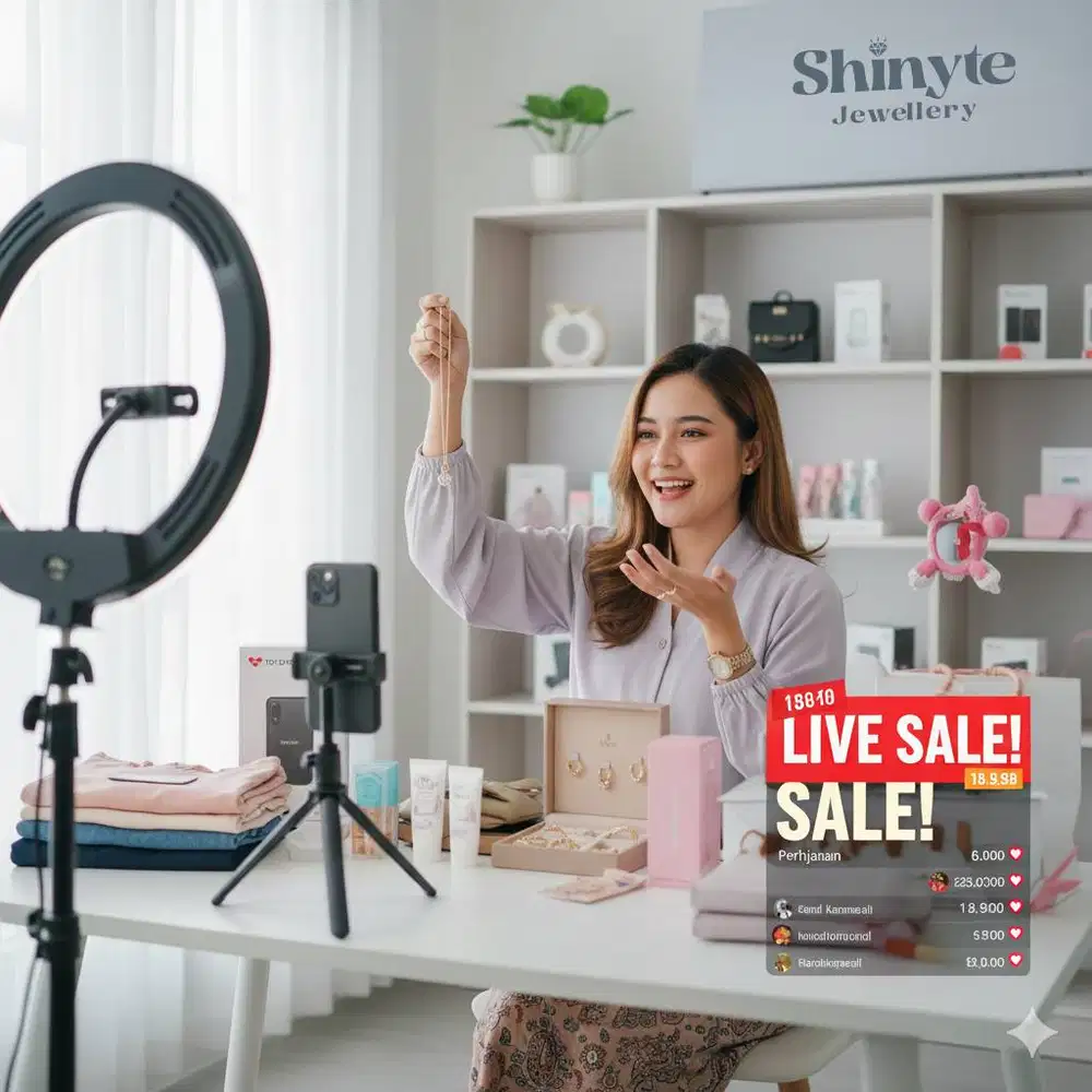 HOST LIVE STREAMING BERPENGALAMAN