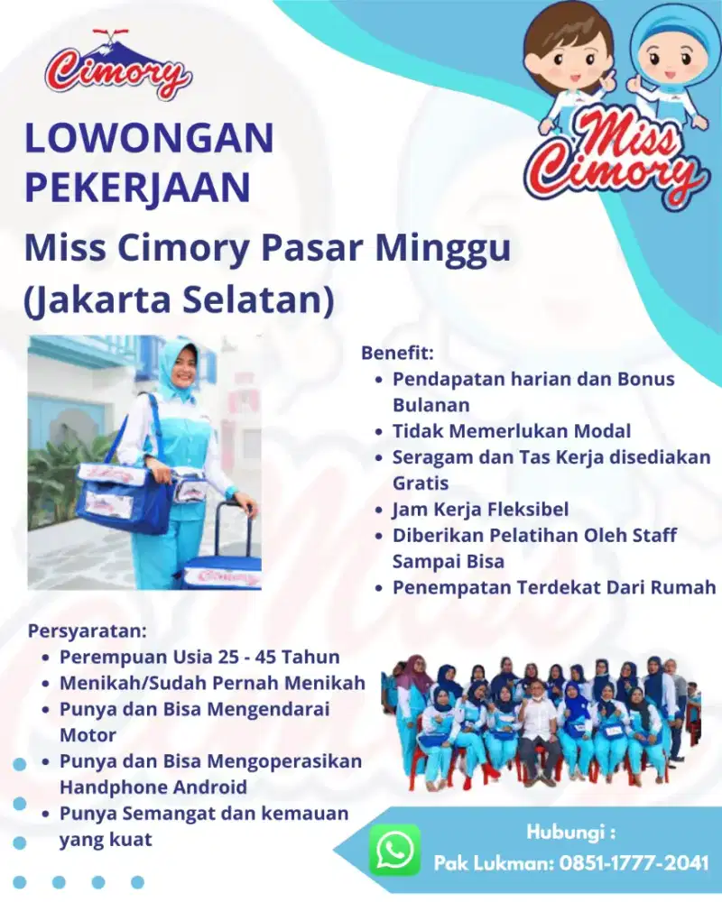 Open Rekrutmen Miss Cimory